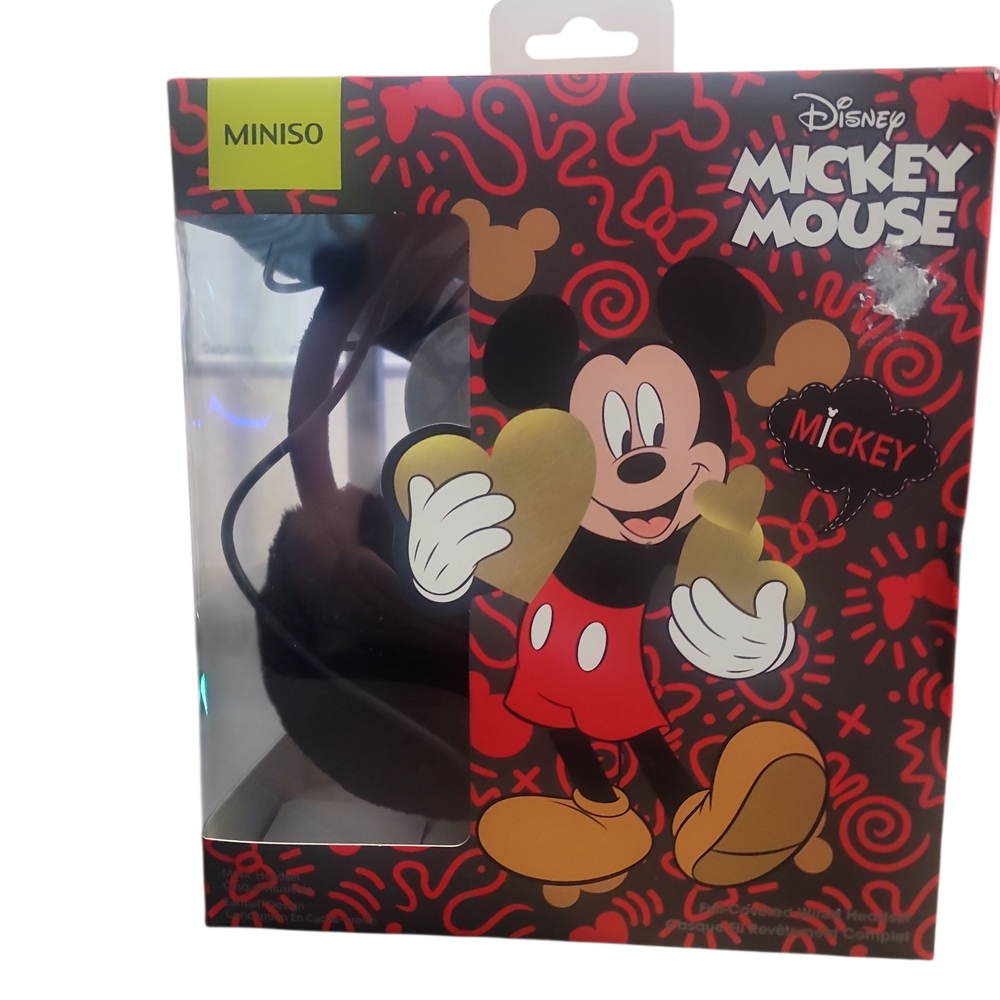 Disney Mickey Mouse Miniso Headphones